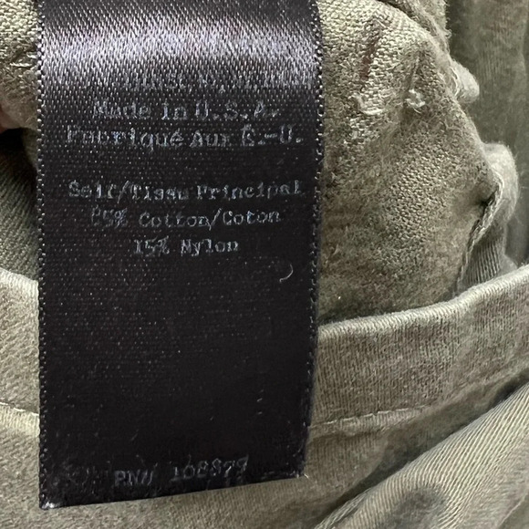 Rag & Bone O’Hara Cargo Utility Jacket Army Green Military Casual Women’s 2 - Picture 14 of 14